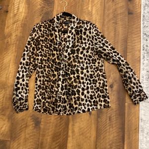 Limited animal print blouse - gorgeous - worn once